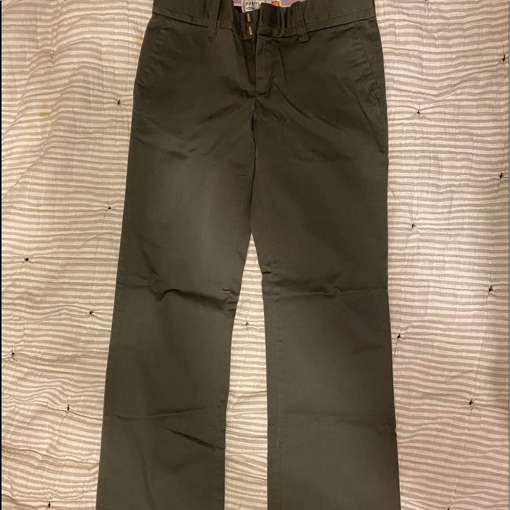 Old navy grey pinstripe dress pants size 2